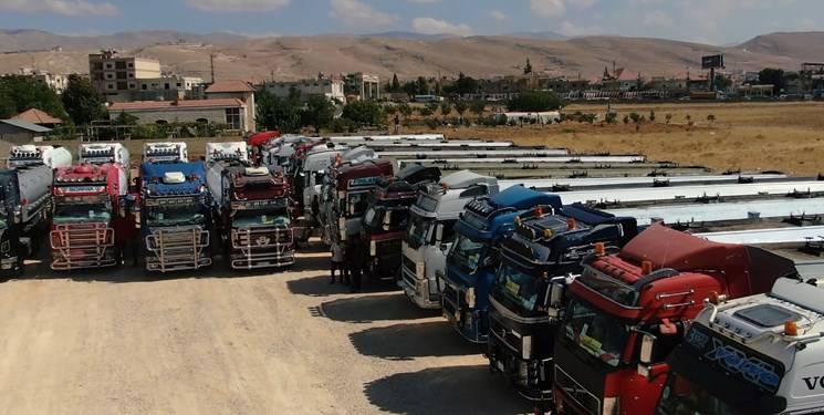 کاروان جدیدی از تانکرهای حامل سوخت ایران با عبور از مرز سوریه وارد لبنان شد