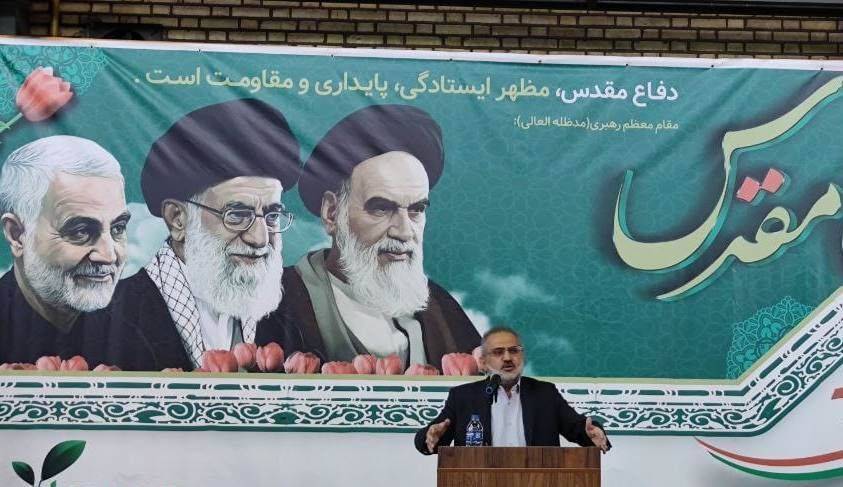 حسینی: در قبال فعال شدن صهیونیست‌ها در منطقه بیکار نخواهیم ماند