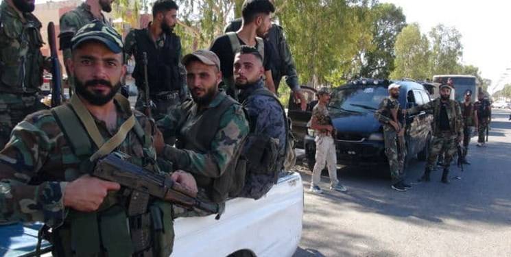 استقرار گسترده ارتش سوریه در درعا