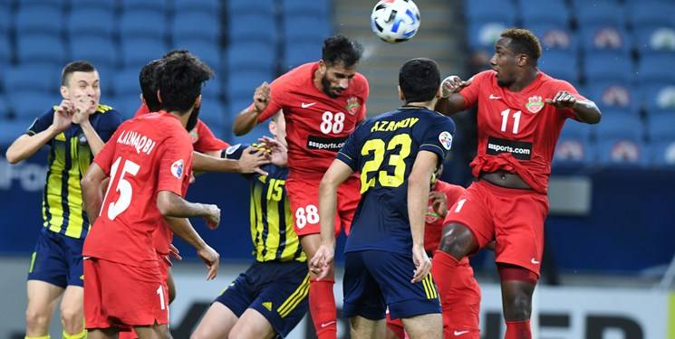 لیگ فوتبال امارات| پیروزی شباب الاهلی با قائدی و نوراللهی