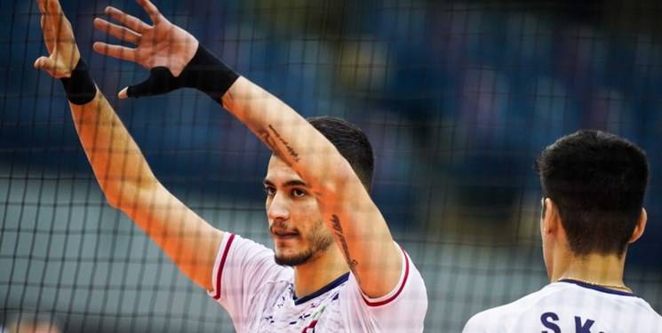 والیبال جوانان جهان| توخته امتیازآورترین بازیکن ایران مقابل بلژیک شد