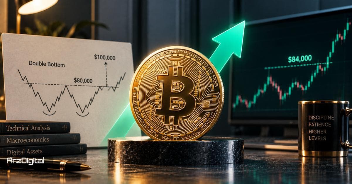 خیز بیت کوین برای تارگت 100 هزار دلاری با تشکیل الگوی کف دوقلو