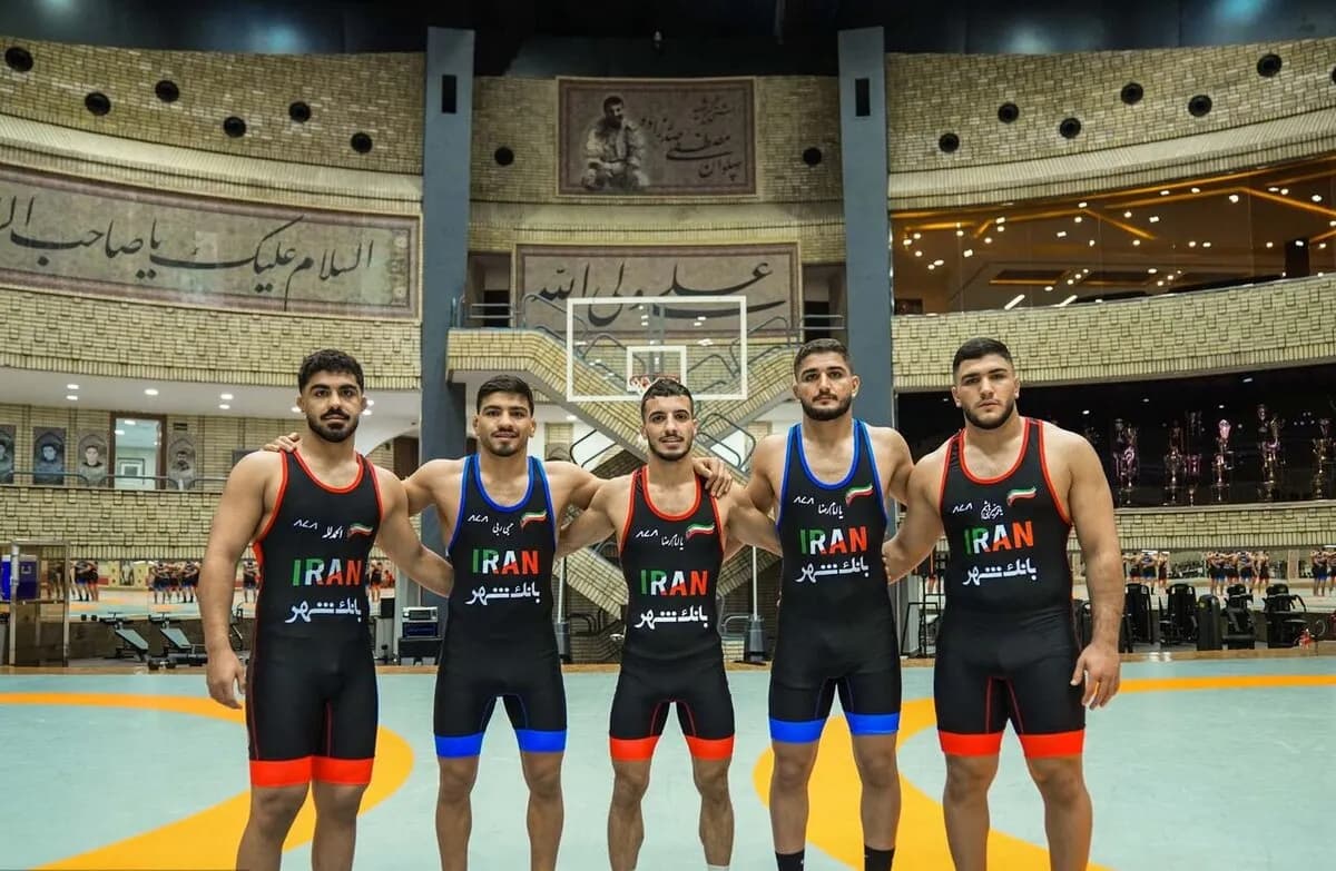 طوفان طلایی کشتی ایران در آمریکا / آزادکاران امید با ۵ مدال جهان را فتح کردند