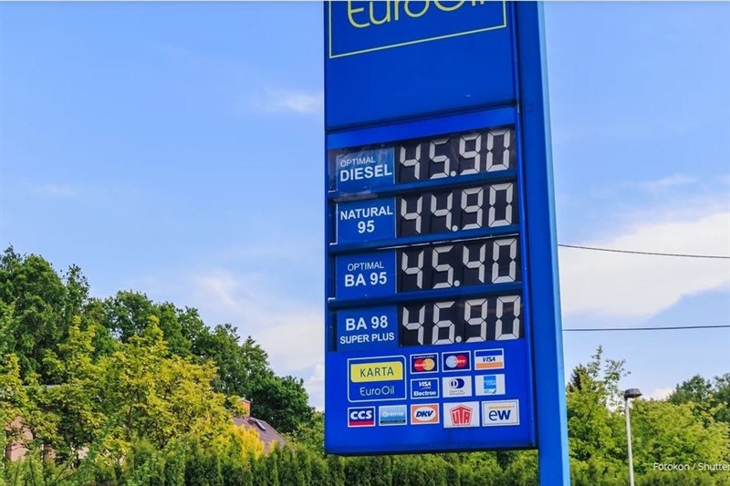 رشد بیسابقه قیمت گازوئیل در جمهوری چک