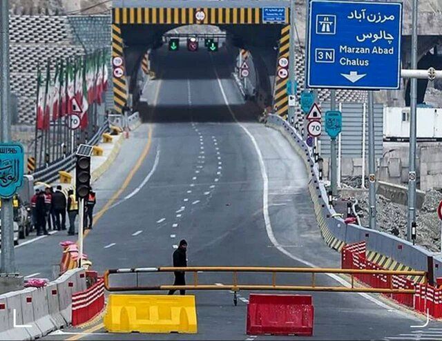 هشدار به مسافران؛ چالوس و آزادراه تهران-شمال یک‌طرفه شد
