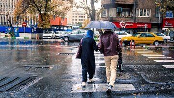 بارش‌های پاییزی در راه ۱۸ استان  کشور/ این 25 استان منتظر وزش باد شدید باشند