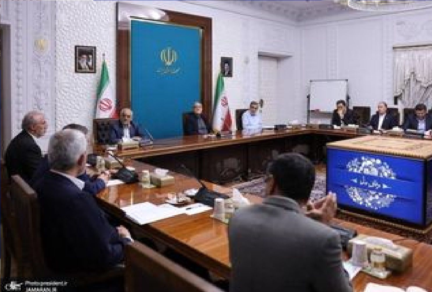 محسن رضایی به جلسه ستاد هماهنگی اقتصادی دولت رفت